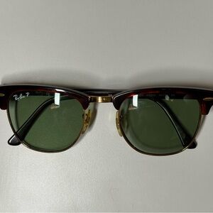 Ray-Ban Clubmaster with Tortoiseshell Frame